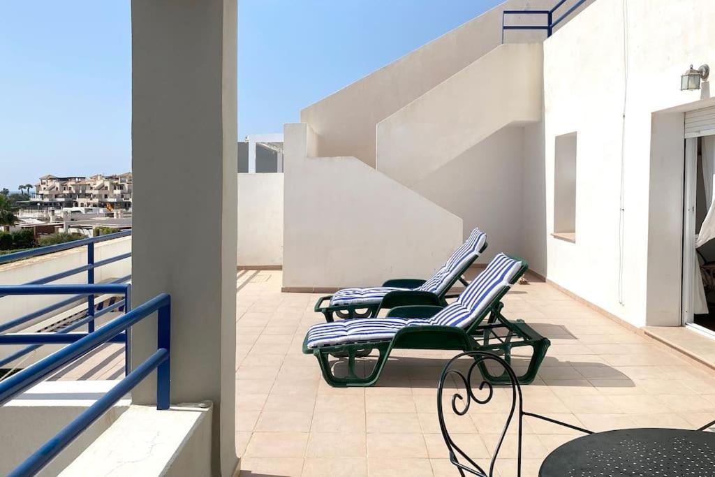 Atico Con Vistas Al Mar En Primera Linea De Playa مْبيرا المظهر الخارجي الصورة